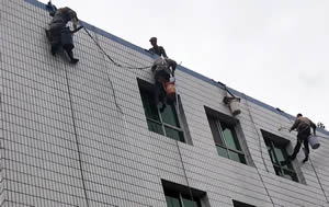 石家庄蜘蛛人外墙清洗